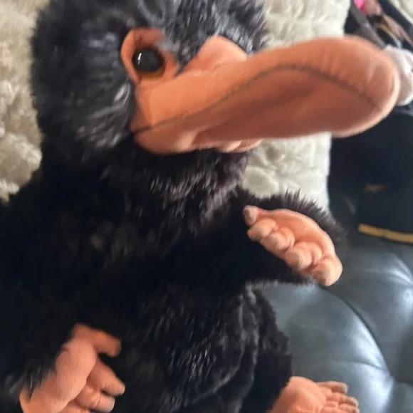 Fantastic Beasts Plush Niffler Harry Potter 11” Black Stuffed Animal - Picture 3 of 8